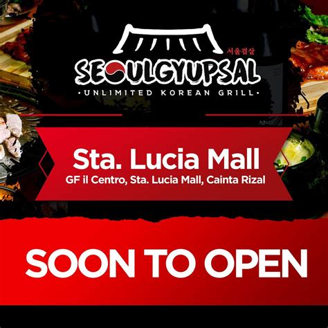 Seoulgyupsal Sta. Lucia, Ground Floor Il Centro, Sta. Lucia Mall .